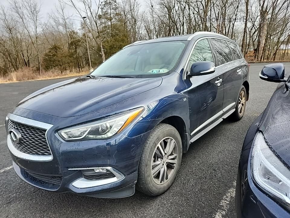 2020 Infiniti Qx60 Luxe/pure/special Edition Blue vin: 5N1DL0MM4LC542142