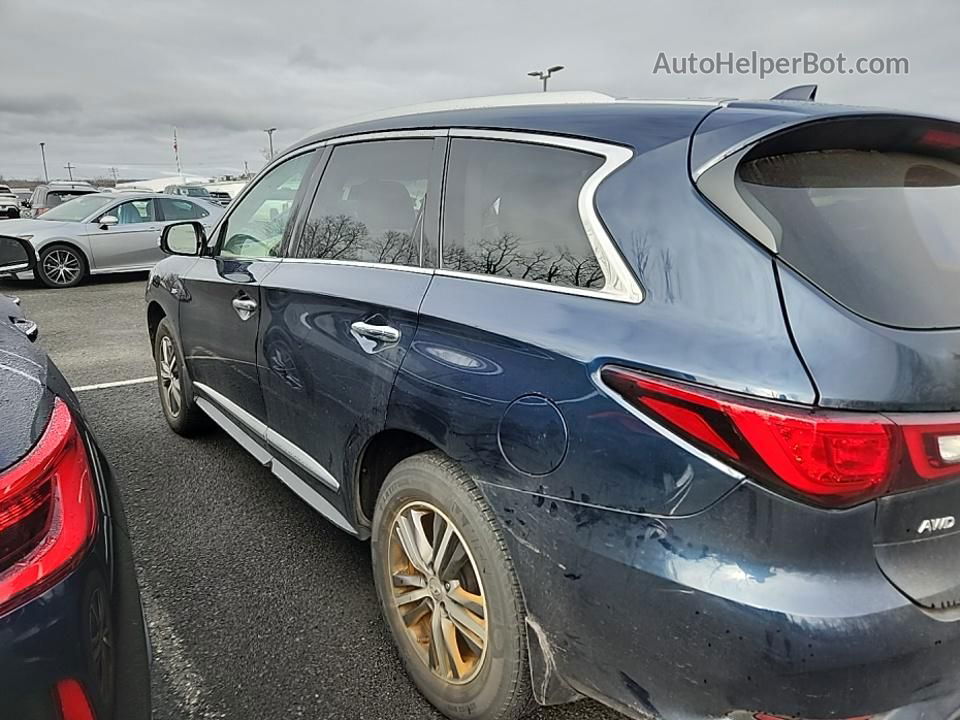 2020 Infiniti Qx60 Luxe/pure/special Edition Blue vin: 5N1DL0MM4LC542142