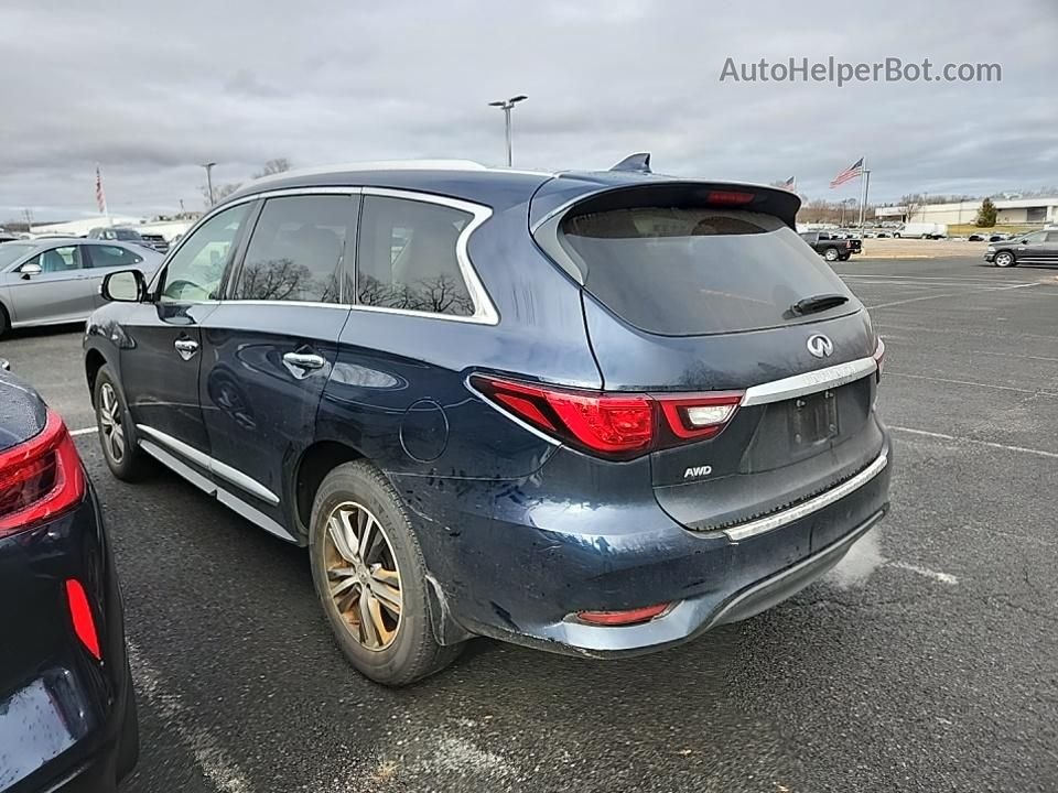 2020 Infiniti Qx60 Luxe/pure/special Edition Синий vin: 5N1DL0MM4LC542142
