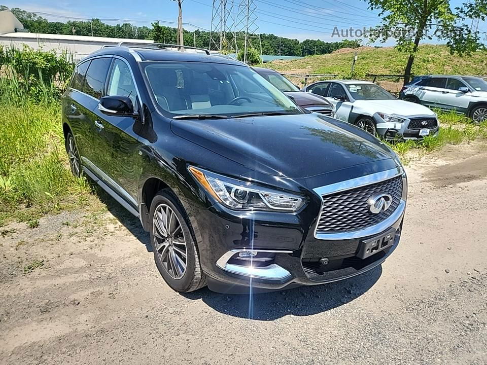 2020 Infiniti Qx60 Luxe/pure/special Edition Black vin: 5N1DL0MM4LC548572