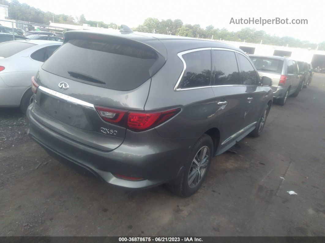 2020 Infiniti Qx60 Pure Awd Gray vin: 5N1DL0MM4LC548622