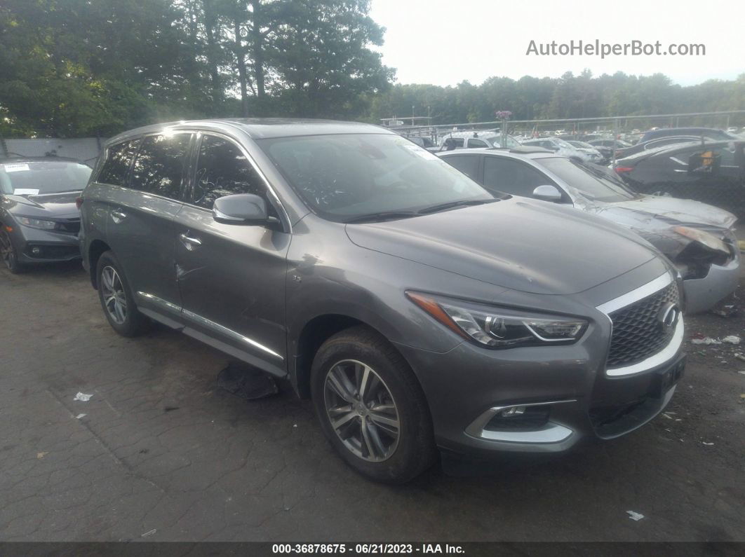 2020 Infiniti Qx60 Pure Awd Gray vin: 5N1DL0MM4LC548622