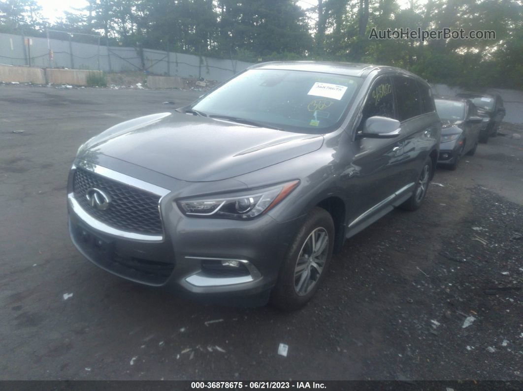 2020 Infiniti Qx60 Pure Awd Gray vin: 5N1DL0MM4LC548622