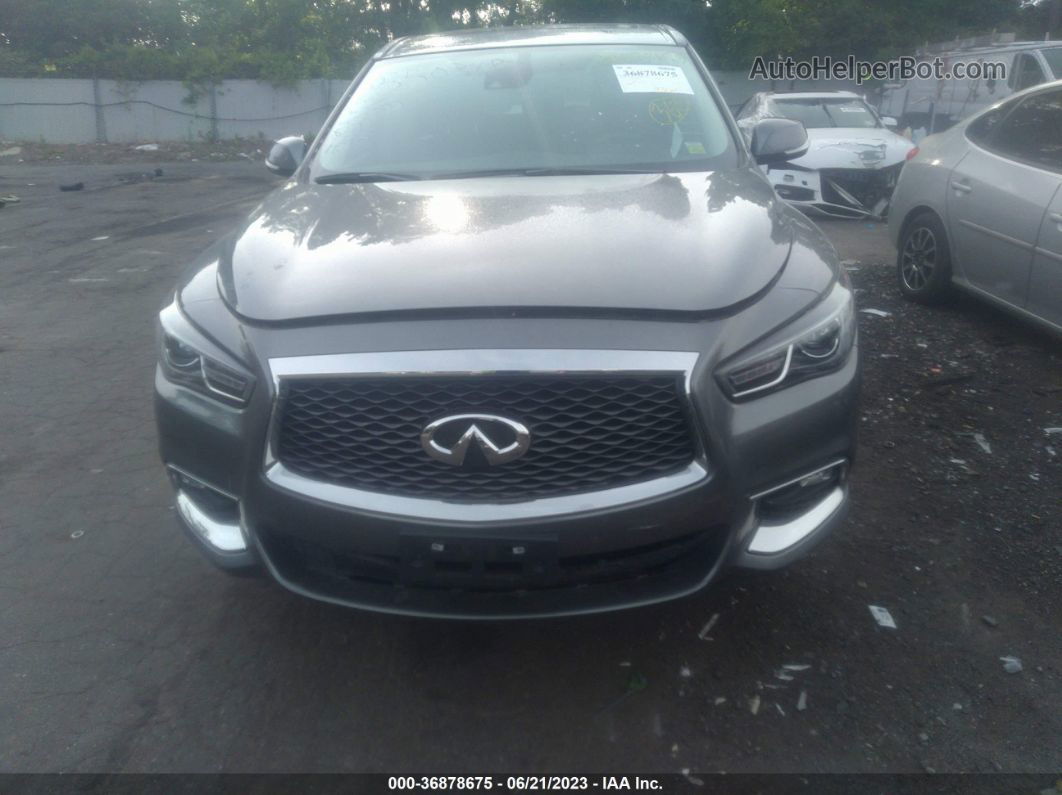 2020 Infiniti Qx60 Pure Awd Gray vin: 5N1DL0MM4LC548622