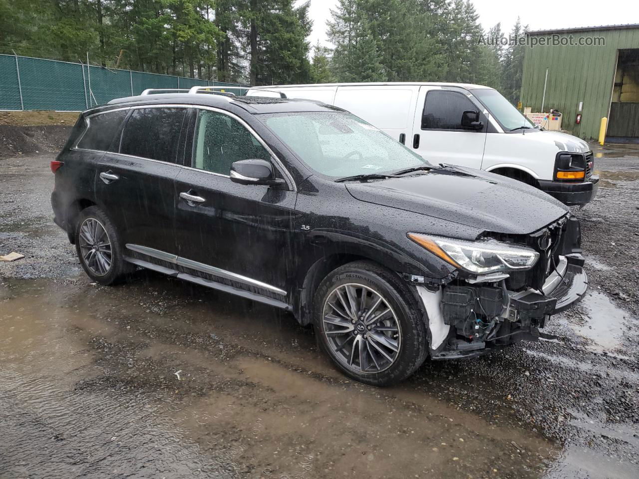 2017 Infiniti Qx60  Black vin: 5N1DL0MM5HC503342