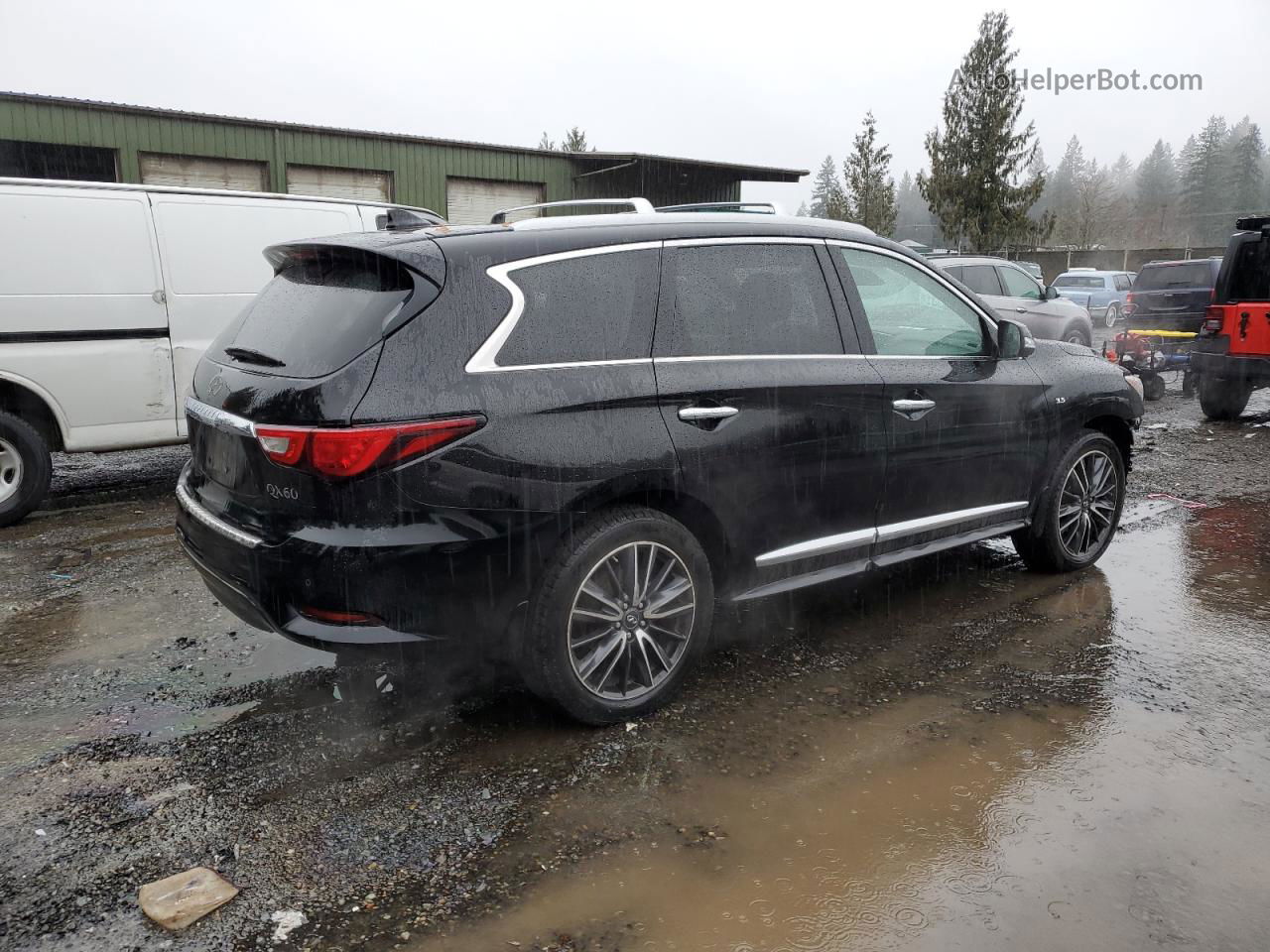 2017 Infiniti Qx60  Black vin: 5N1DL0MM5HC503342