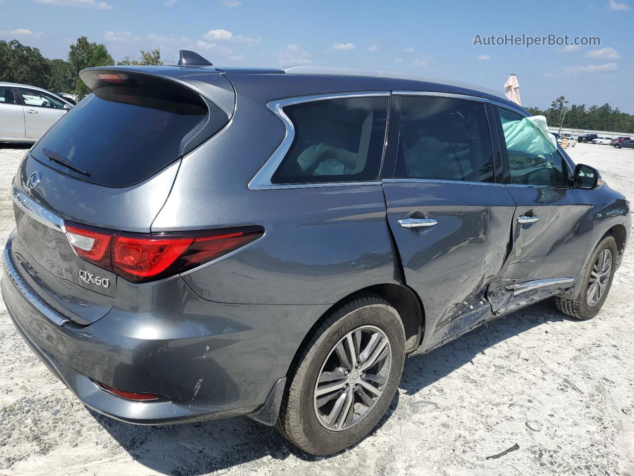 2017 Infiniti Qx60  Серый vin: 5N1DL0MM5HC503793