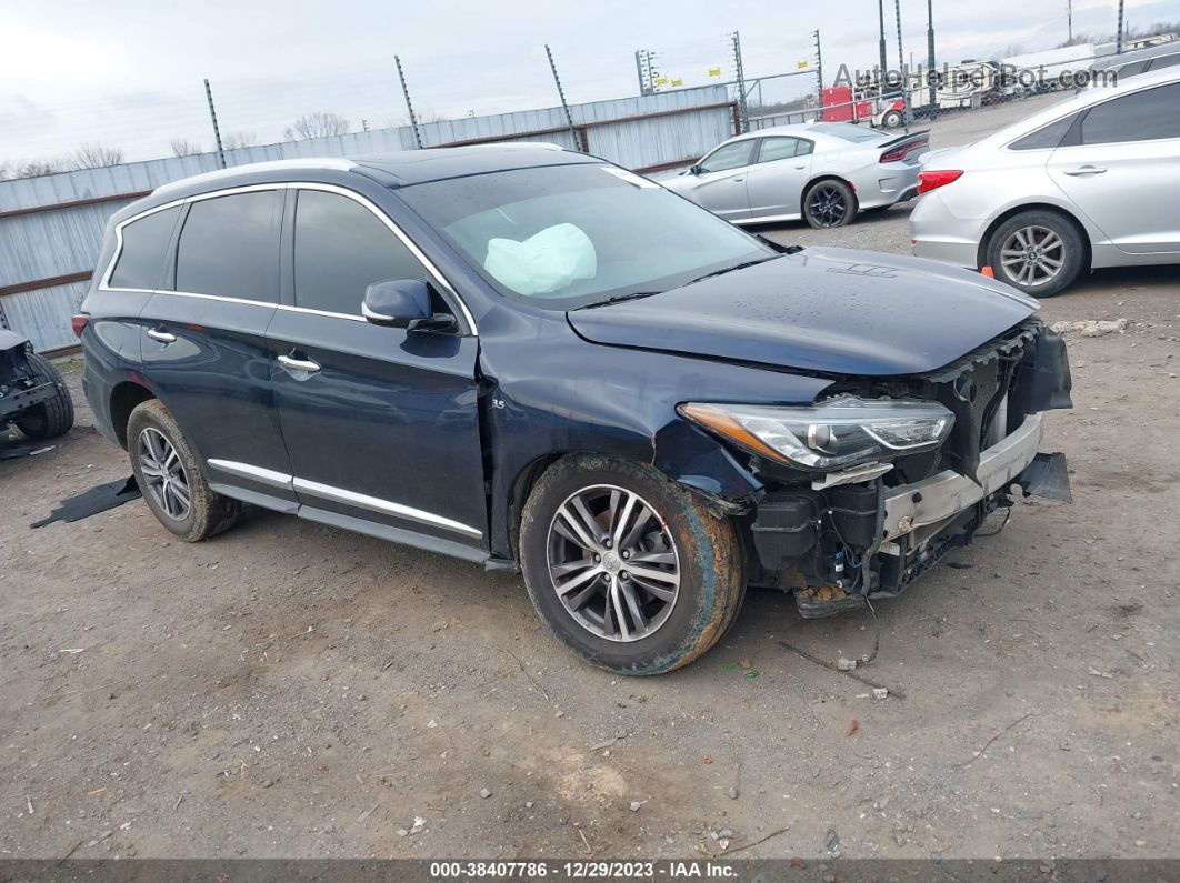 2017 Infiniti Qx60   Dark Blue vin: 5N1DL0MM5HC509657