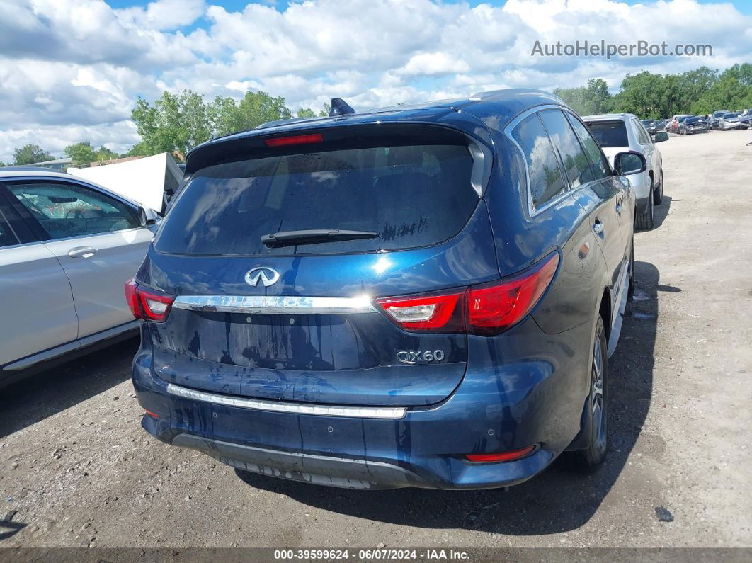 2017 Infiniti Qx60   Blue vin: 5N1DL0MM5HC513238