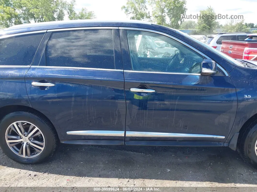 2017 Infiniti Qx60   Blue vin: 5N1DL0MM5HC513238