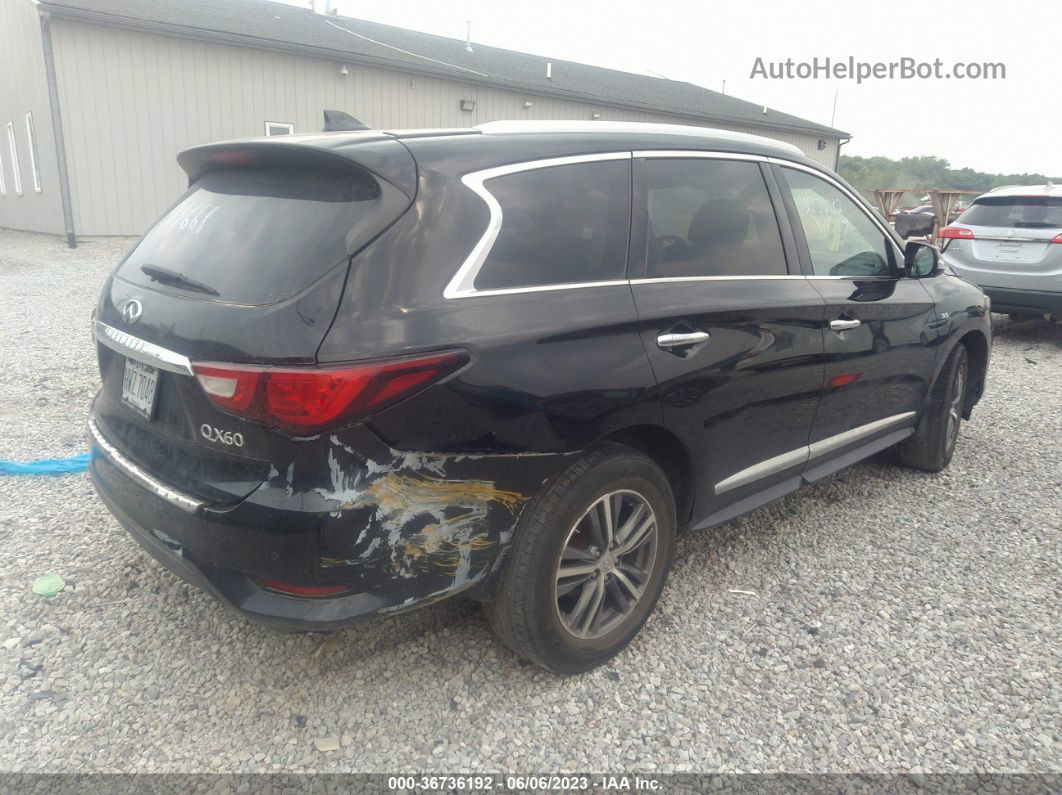 2017 Infiniti Qx60   Black vin: 5N1DL0MM5HC519668