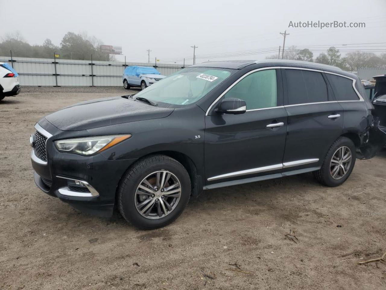 2017 Infiniti Qx60  Black vin: 5N1DL0MM5HC526734