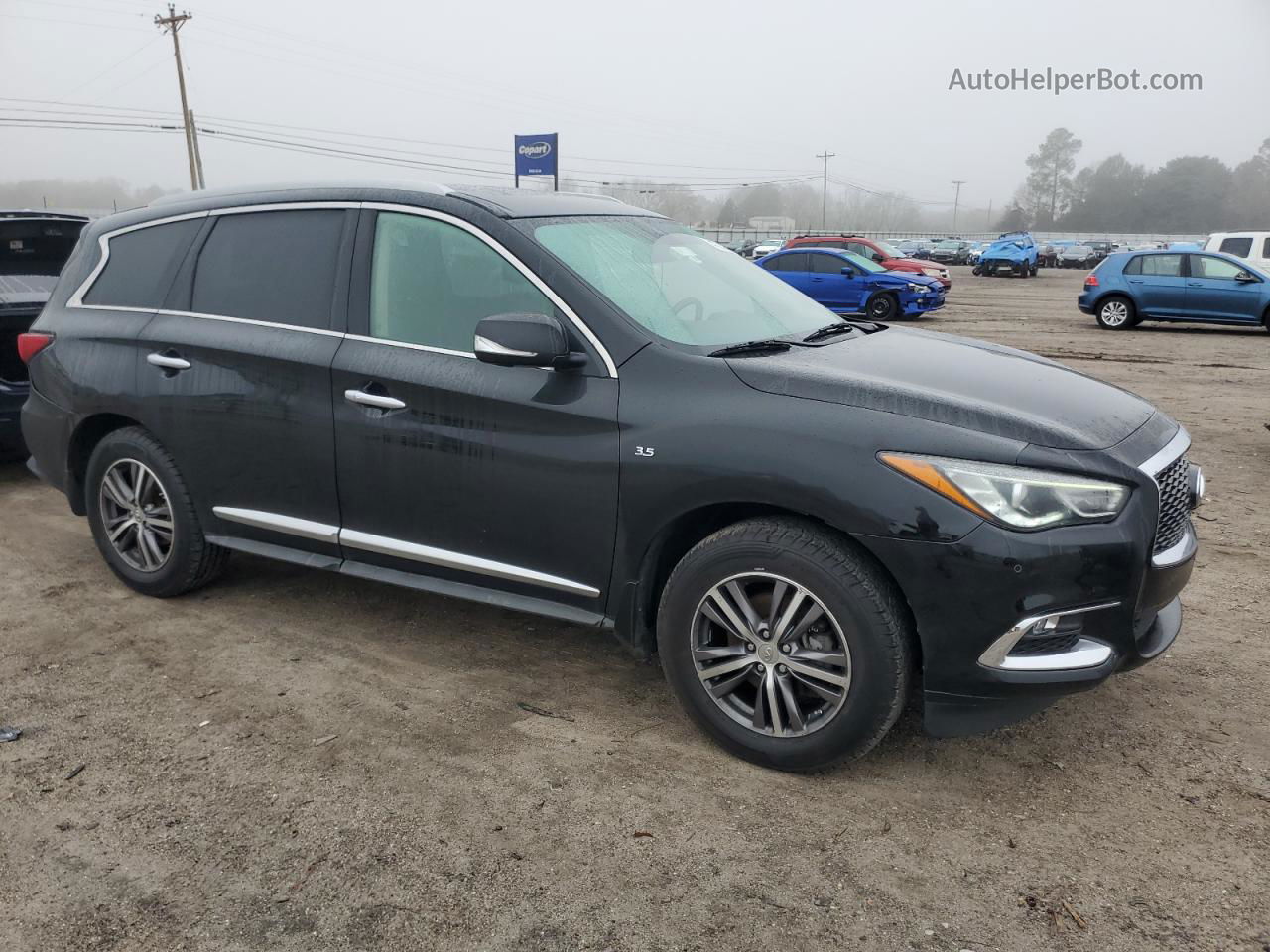 2017 Infiniti Qx60  Black vin: 5N1DL0MM5HC526734