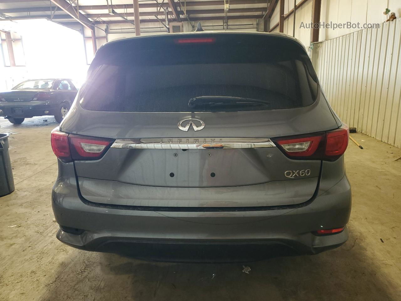 2017 Infiniti Qx60  Gray vin: 5N1DL0MM5HC542447