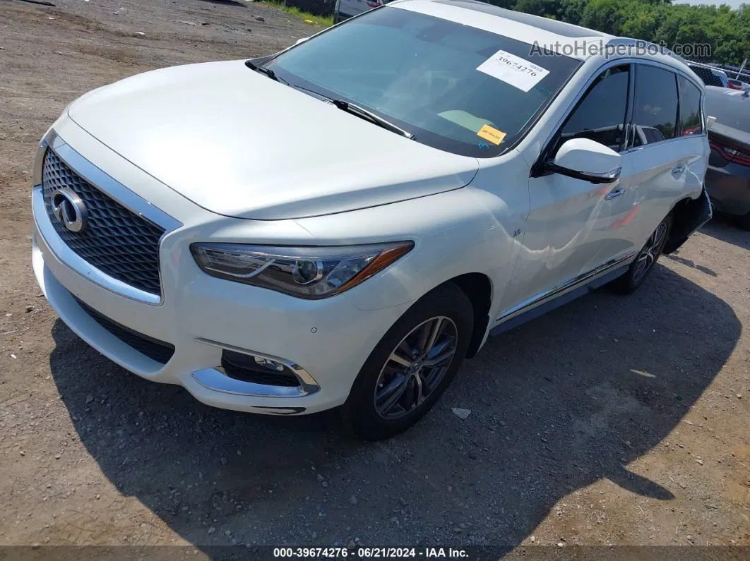 2017 Infiniti Qx60   Белый vin: 5N1DL0MM5HC545848