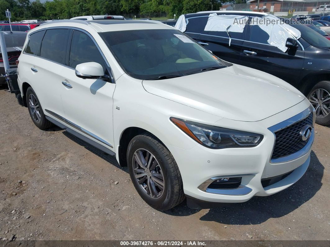 2017 Infiniti Qx60   Белый vin: 5N1DL0MM5HC545848