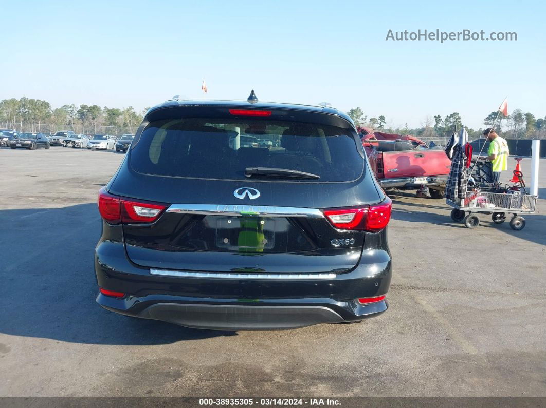 2017 Infiniti Qx60   Черный vin: 5N1DL0MM5HC552251