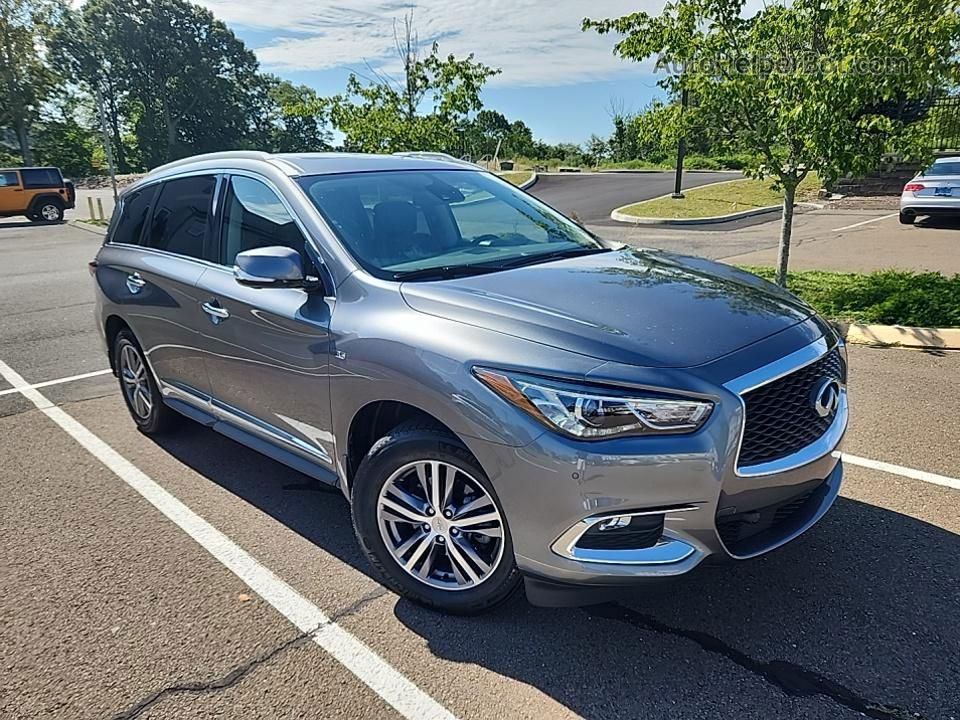 2020 Infiniti Qx60 Luxe Gray vin: 5N1DL0MM5LC506282