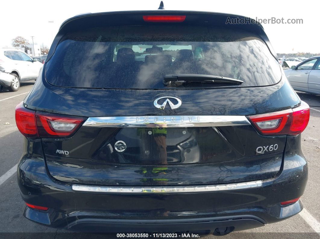 2020 Infiniti Qx60 Luxe Awd Black vin: 5N1DL0MM5LC509585