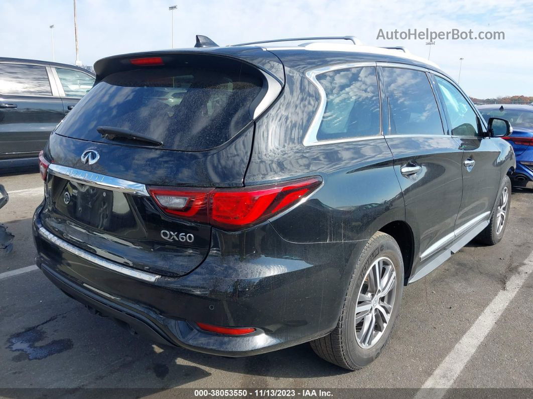 2020 Infiniti Qx60 Luxe Awd Black vin: 5N1DL0MM5LC509585