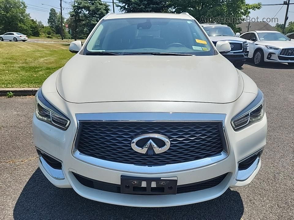 2020 Infiniti Qx60 Luxe White vin: 5N1DL0MM5LC518058