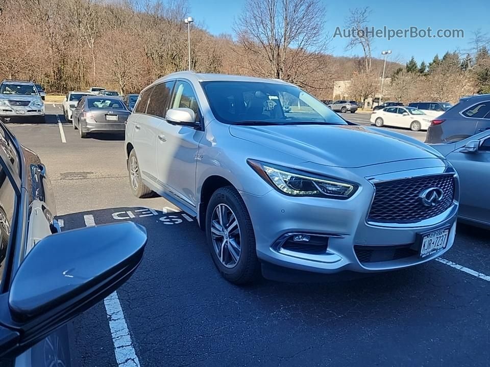 2020 Infiniti Qx60 Luxe/pure/special Edition Silver vin: 5N1DL0MM5LC536107