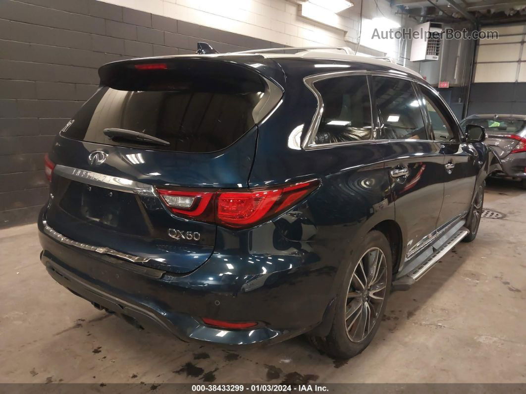 2020 Infiniti Qx60 Luxe Awd Синий vin: 5N1DL0MM5LC545082