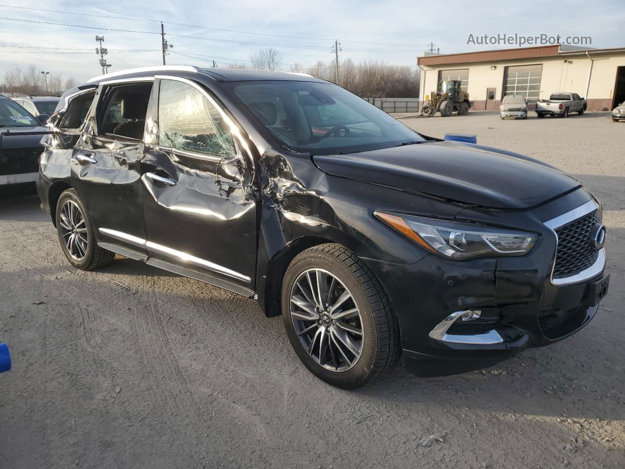 2017 Infiniti Qx60  Black vin: 5N1DL0MM6HC503706