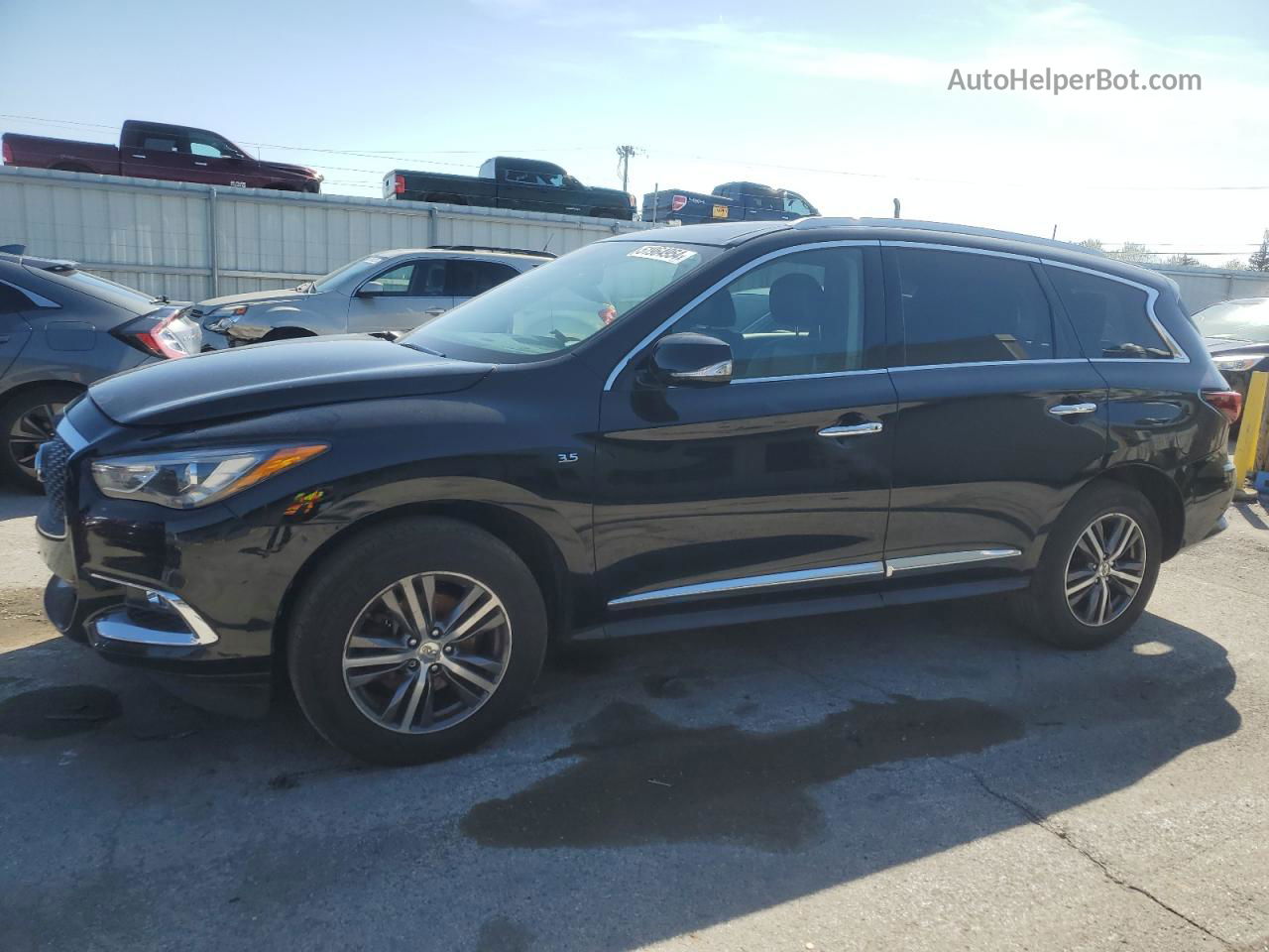 2017 Infiniti Qx60  Black vin: 5N1DL0MM6HC513717