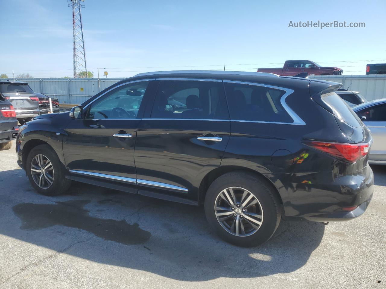 2017 Infiniti Qx60  Black vin: 5N1DL0MM6HC513717