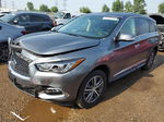 2017 Infiniti Qx60  Gray vin: 5N1DL0MM6HC517878