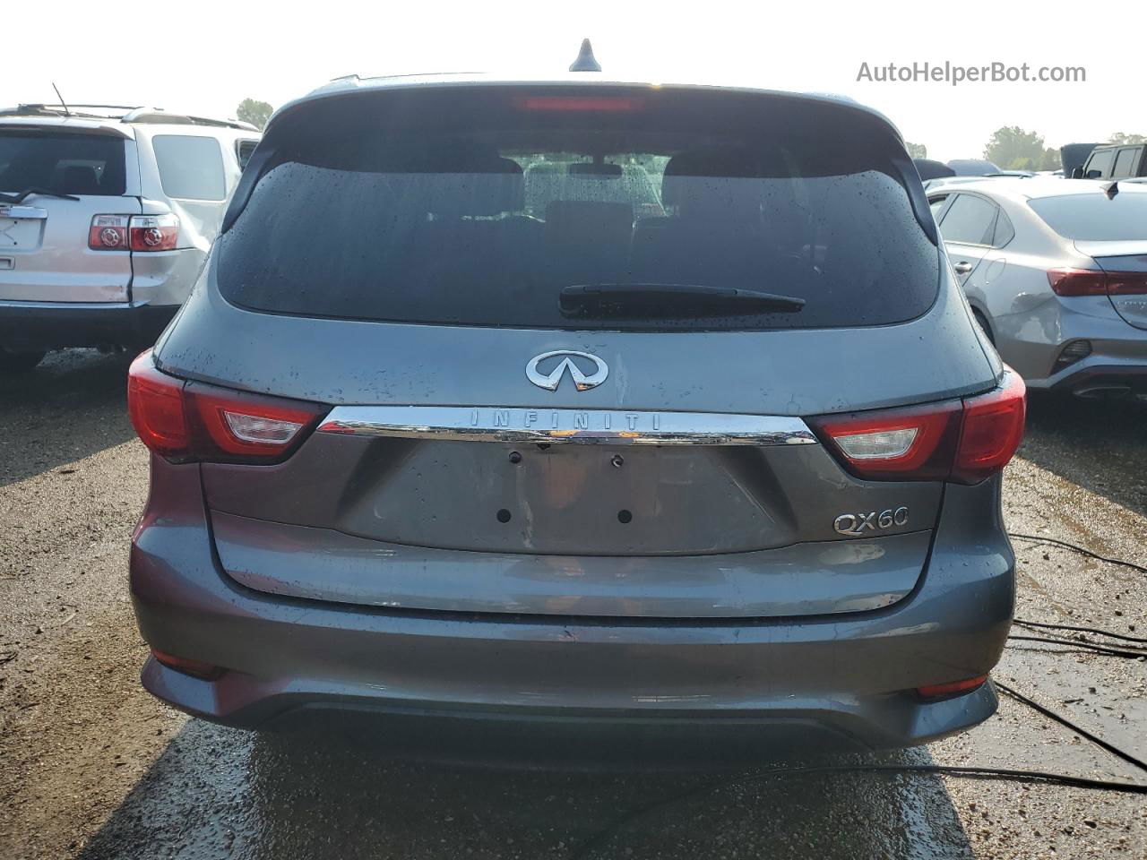 2017 Infiniti Qx60  Gray vin: 5N1DL0MM6HC517878