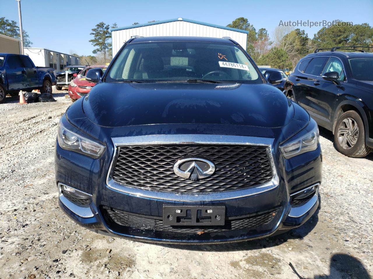 2017 Infiniti Qx60  Синий vin: 5N1DL0MM6HC529724