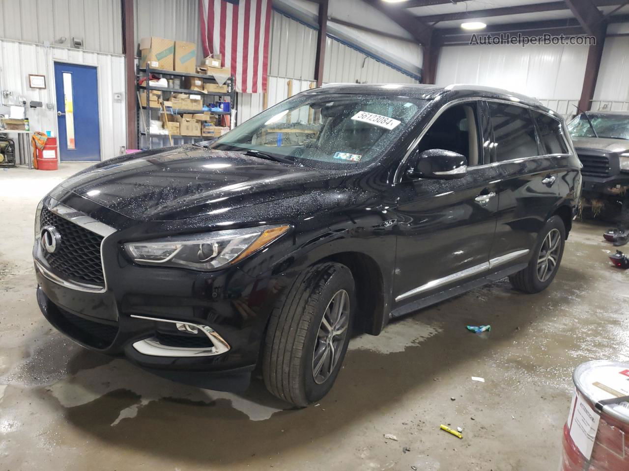 2017 Infiniti Qx60  Black vin: 5N1DL0MM6HC551819