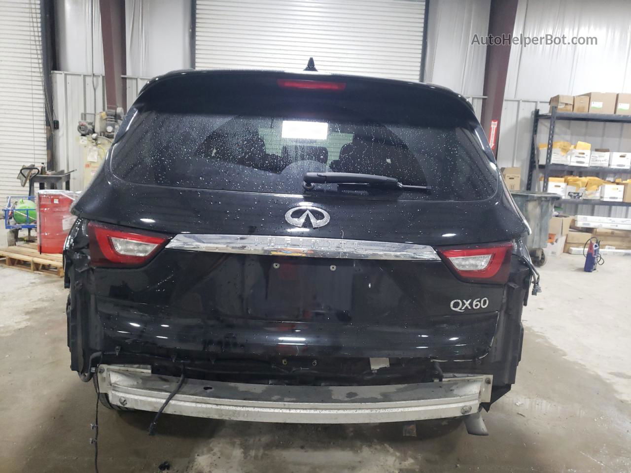 2017 Infiniti Qx60  Black vin: 5N1DL0MM6HC551819