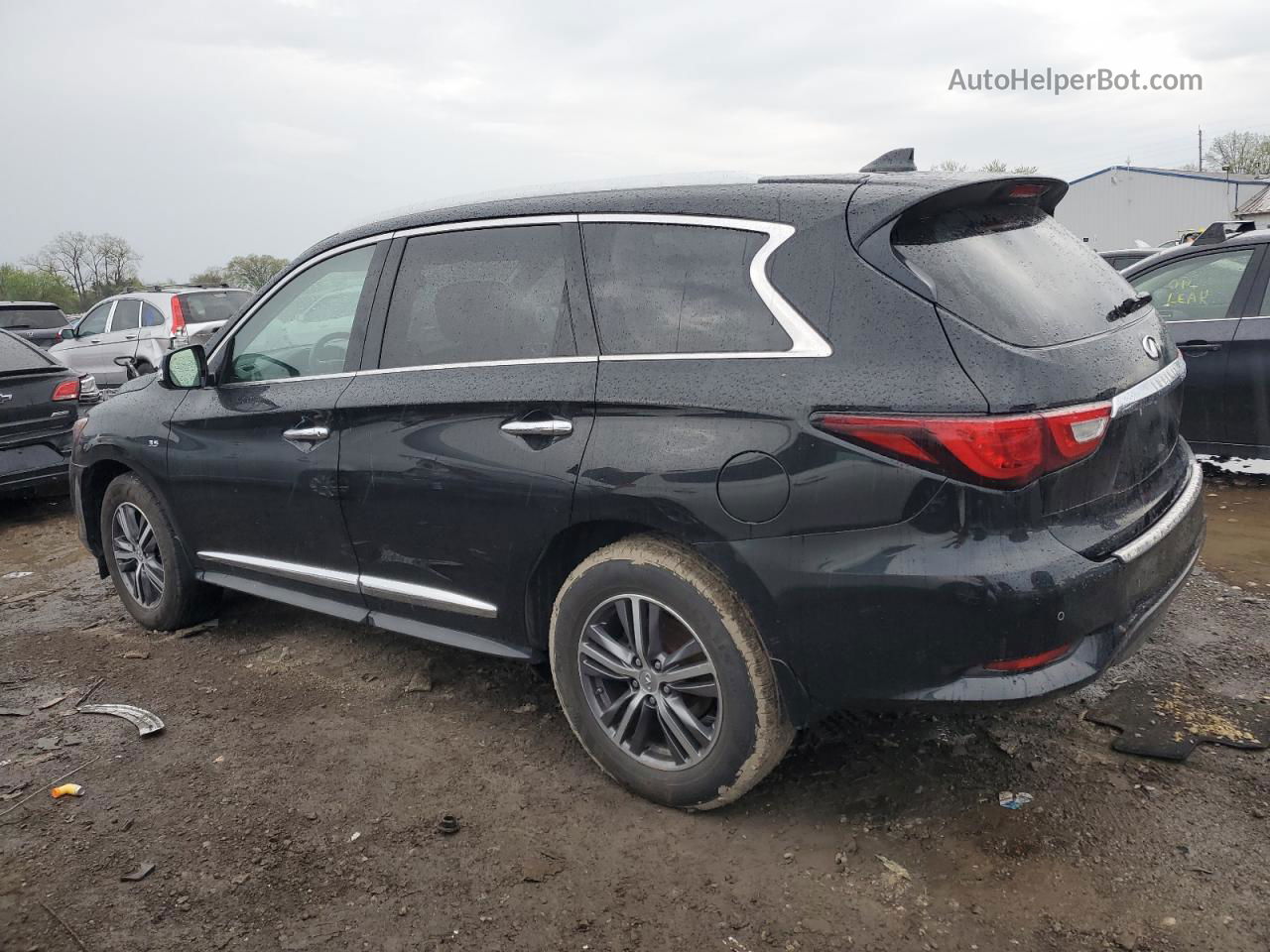 2017 Infiniti Qx60  Black vin: 5N1DL0MM6HC554302