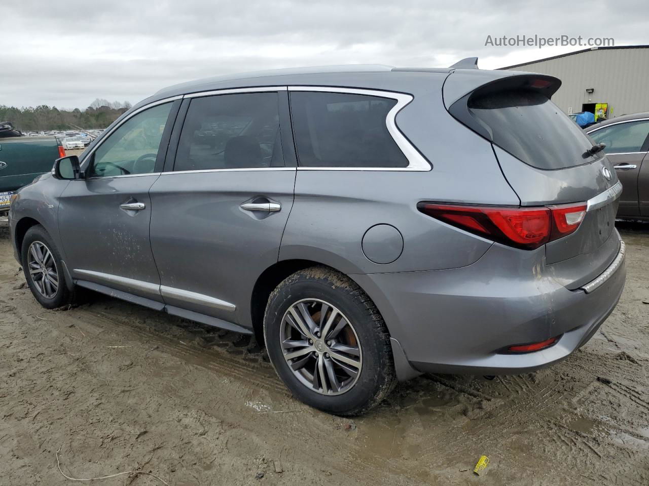 2017 Infiniti Qx60  Gray vin: 5N1DL0MM6HC558981