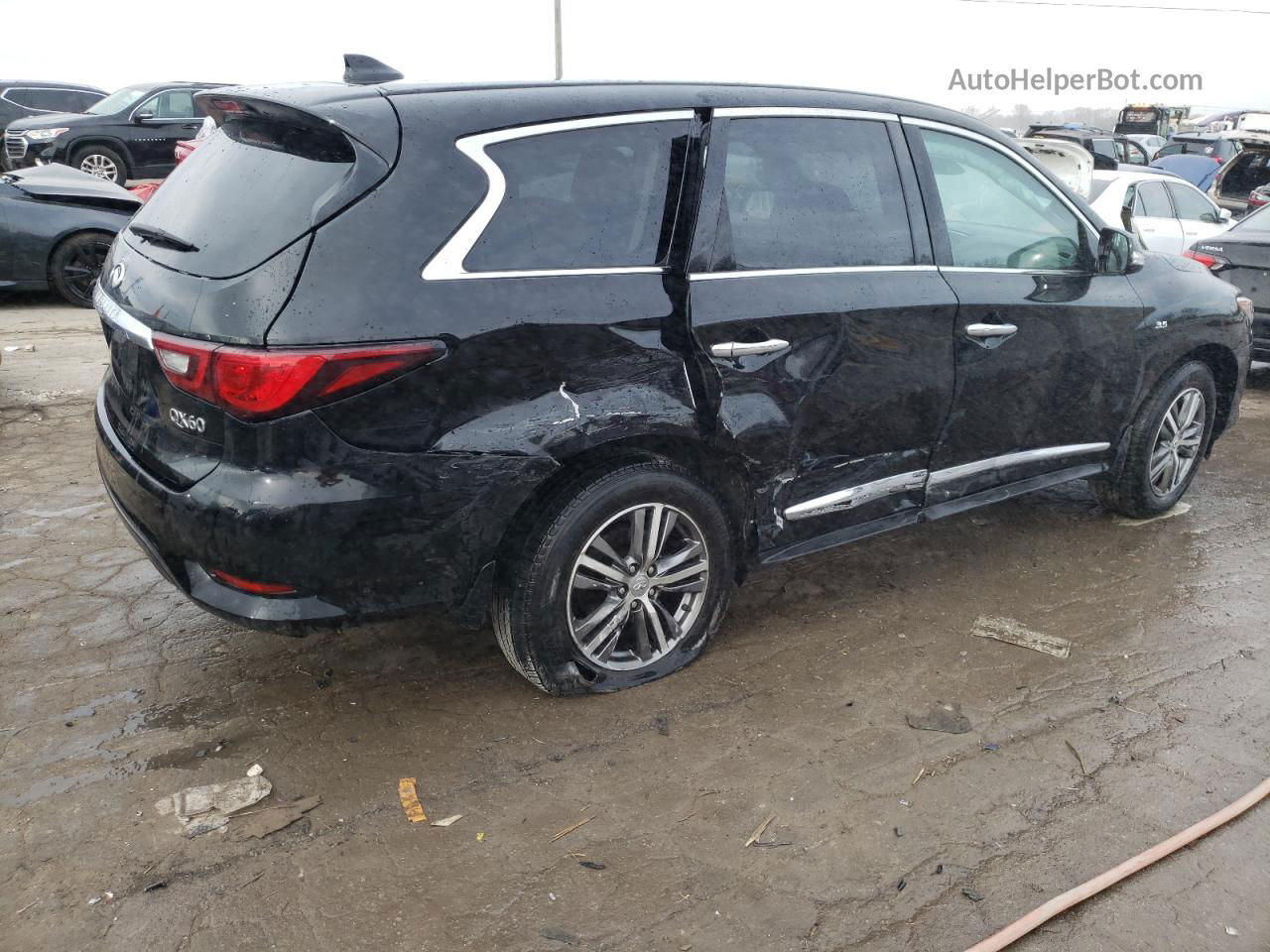 2020 Infiniti Qx60 Luxe Black vin: 5N1DL0MM6LC510678