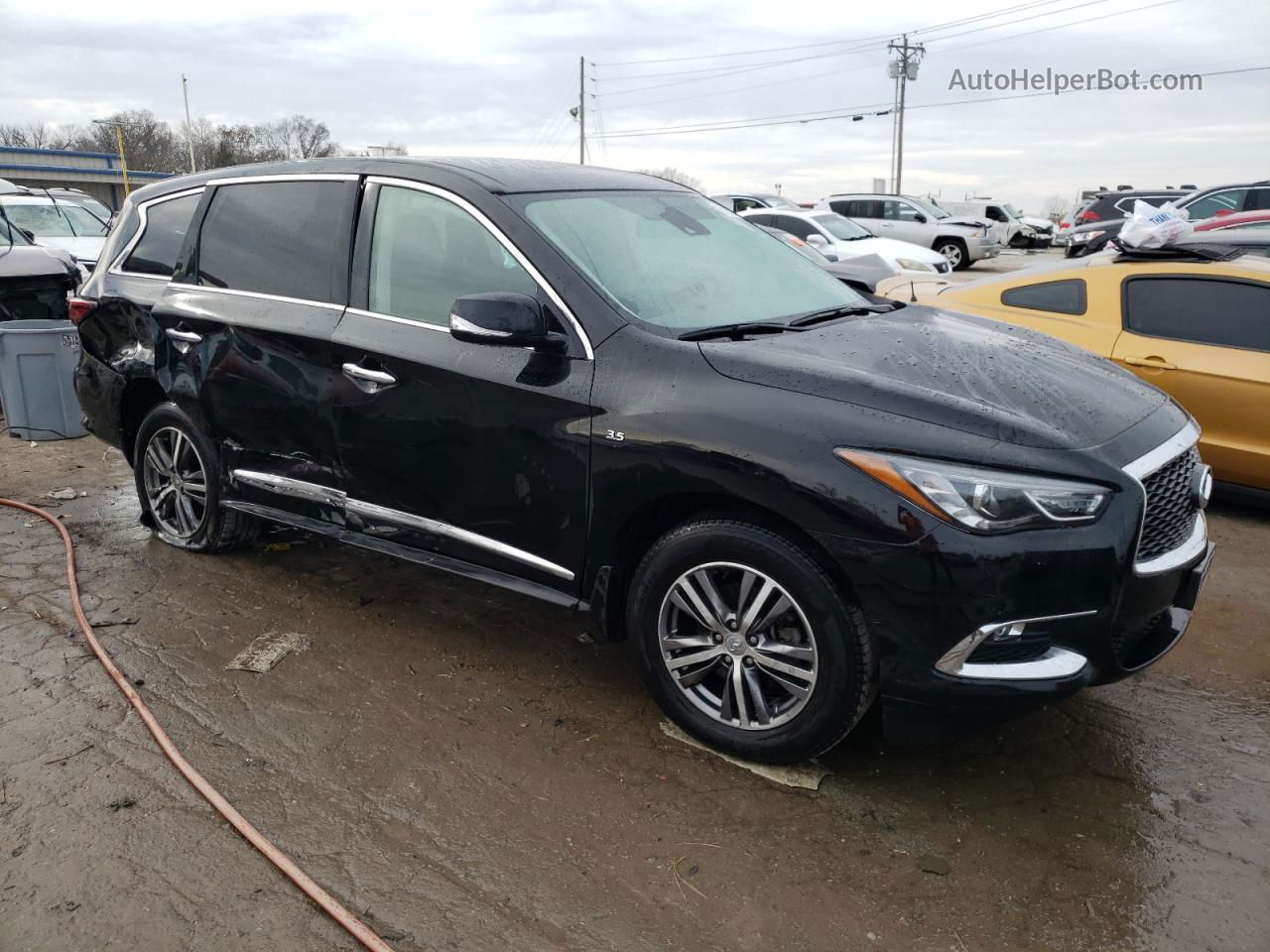 2020 Infiniti Qx60 Luxe Black vin: 5N1DL0MM6LC510678