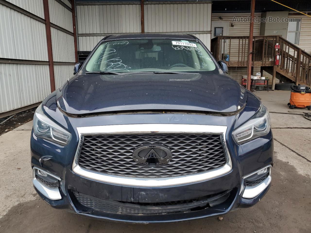 2020 Infiniti Qx60 Luxe Blue vin: 5N1DL0MM6LC527299