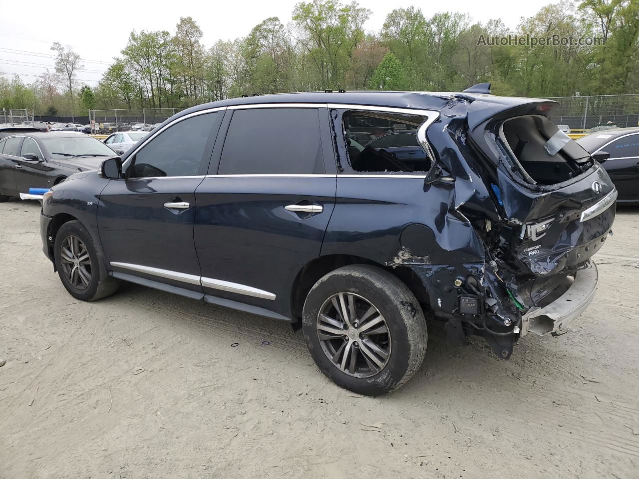 2020 Infiniti Qx60 Luxe Blue vin: 5N1DL0MM6LC539811