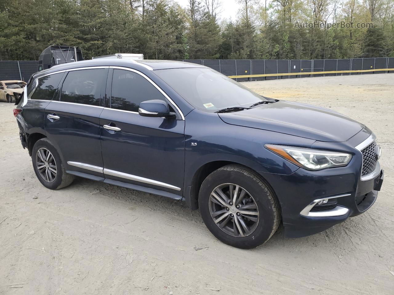 2020 Infiniti Qx60 Luxe Blue vin: 5N1DL0MM6LC539811