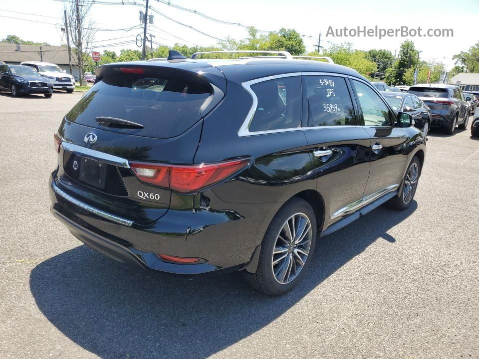 2020 Infiniti Qx60 Luxe/pure/special Edition Black vin: 5N1DL0MM6LC545608