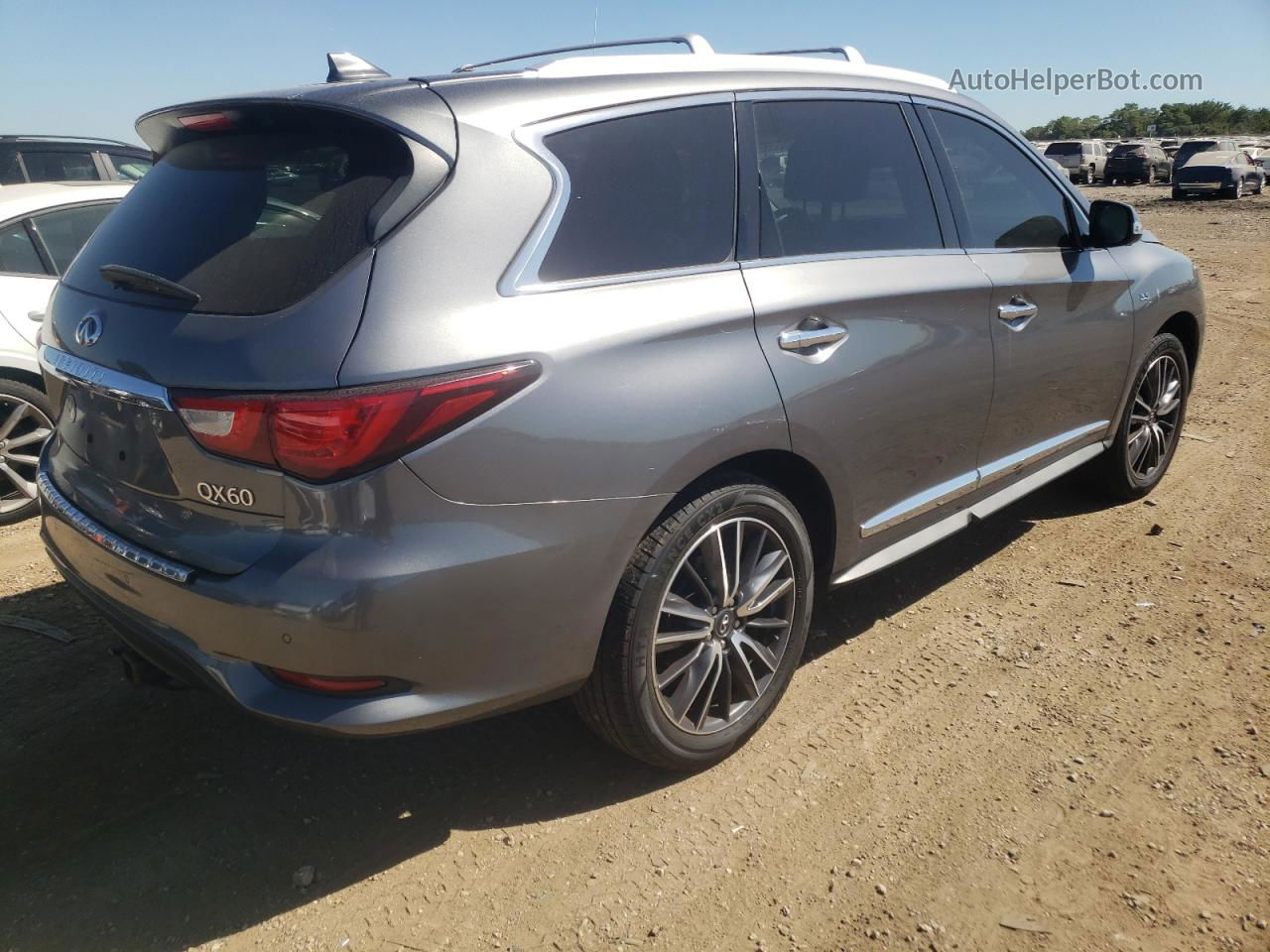 2017 Infiniti Qx60  Серый vin: 5N1DL0MM7HC501141