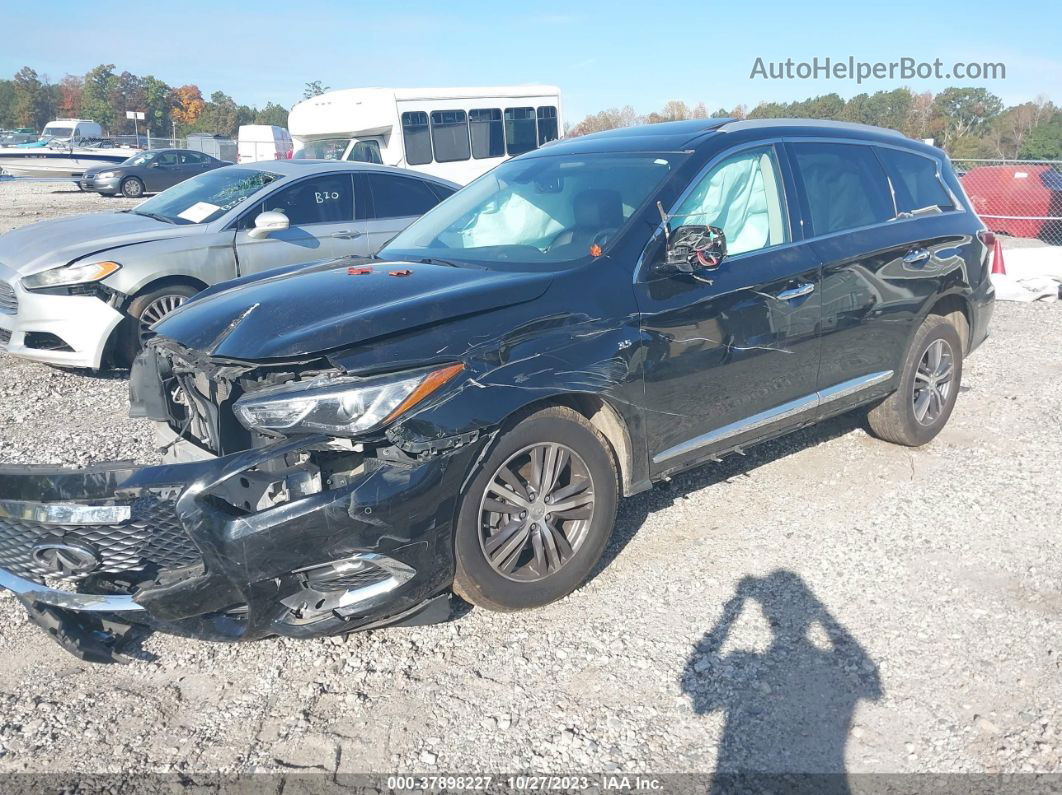 2017 Infiniti Qx60 Black vin: 5N1DL0MM7HC505271