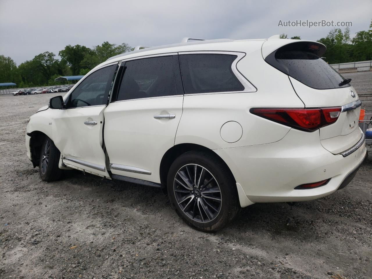 2017 Infiniti Qx60  White vin: 5N1DL0MM7HC513967