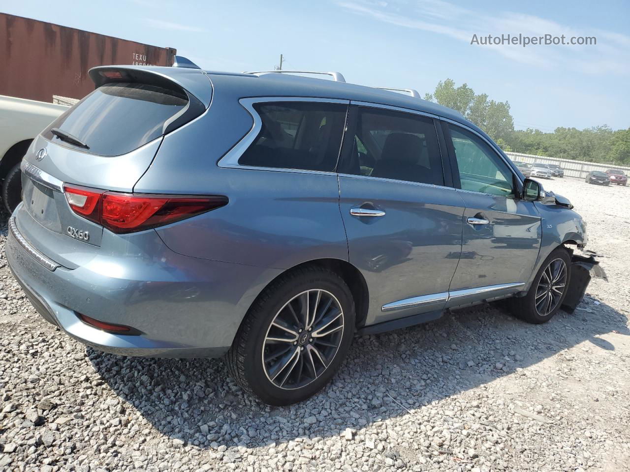 2017 Infiniti Qx60  Teal vin: 5N1DL0MM7HC527609