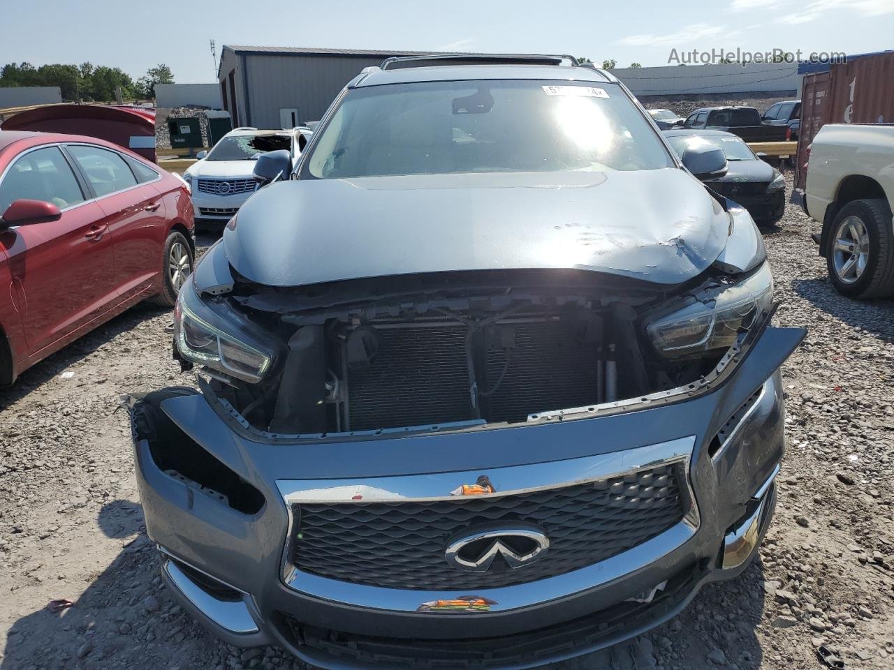 2017 Infiniti Qx60  Teal vin: 5N1DL0MM7HC527609