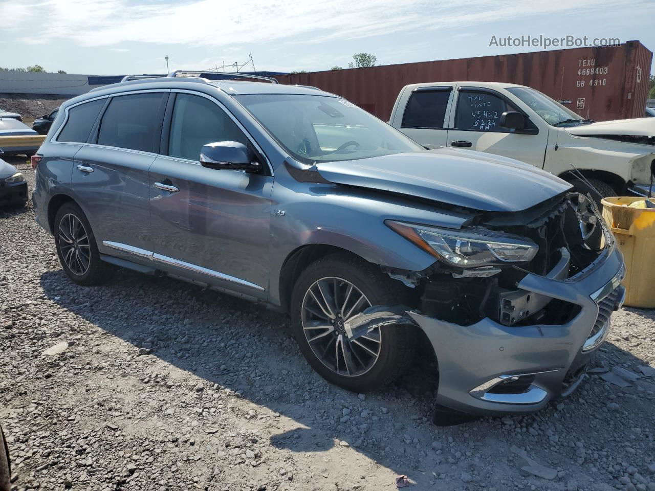 2017 Infiniti Qx60  Teal vin: 5N1DL0MM7HC527609