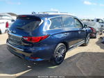 2017 Infiniti Qx60 Blue vin: 5N1DL0MM7HC527710